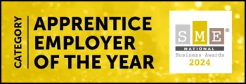 Apprentice Employer of the Year Finalist - SME National Business Awards