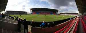 Sale Sharks Stadium View From Our Seat