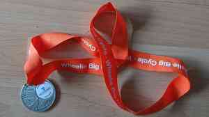 Wheelie Big Cycle Finishers Medal