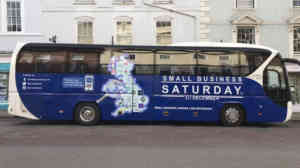 Small Business Saturday Bus