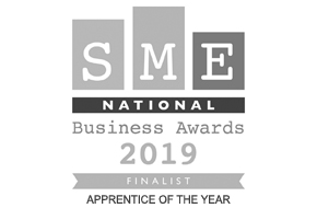 SME National Business Awards 2019 Finalist - Apprentice of the Year (Harvey)