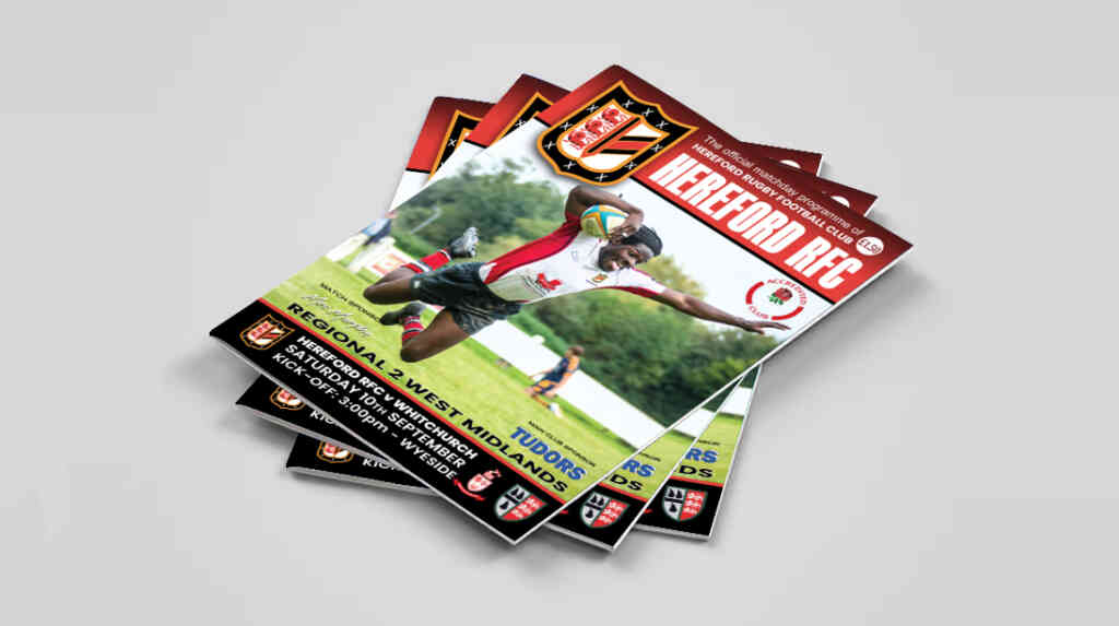 Hereford Rugby Football Club Programme 2022 / 2023